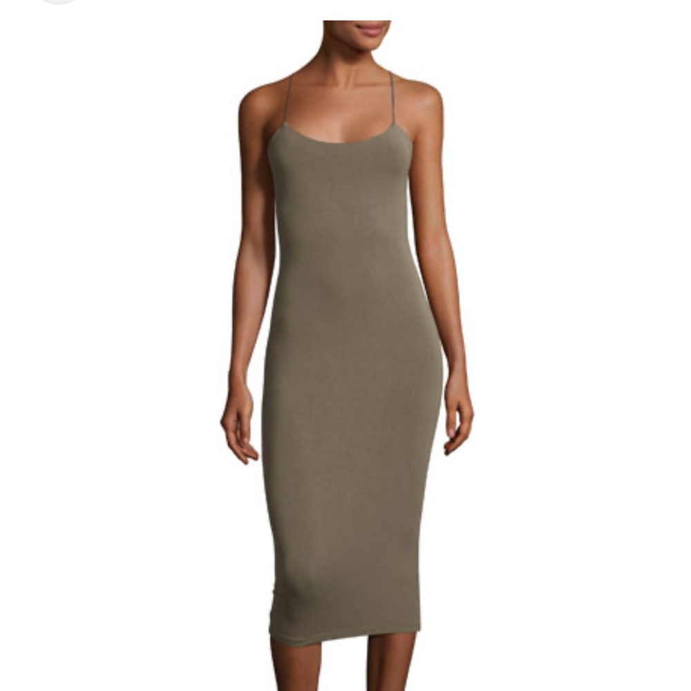T by Alexander Wang size S jersey dress, spaghetti strap